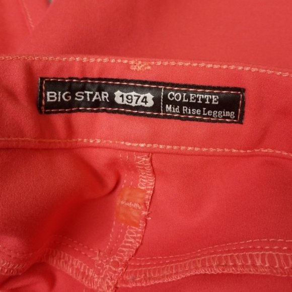 NWT Big Star Colette Midrise Jeggings - Picture 5 of 7
